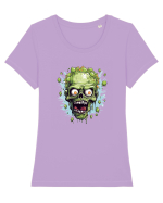 Zombie Tricou mânecă scurtă guler larg fitted Damă Expresser
