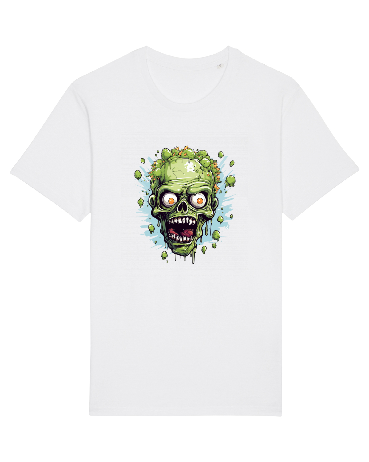 Tricou mânecă scurtă Unisex Rocker White