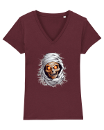 Mumie Tricou mânecă scurtă guler V Damă Evoker