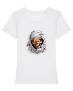 Mumie Tricou mânecă scurtă guler larg fitted Damă Expresser