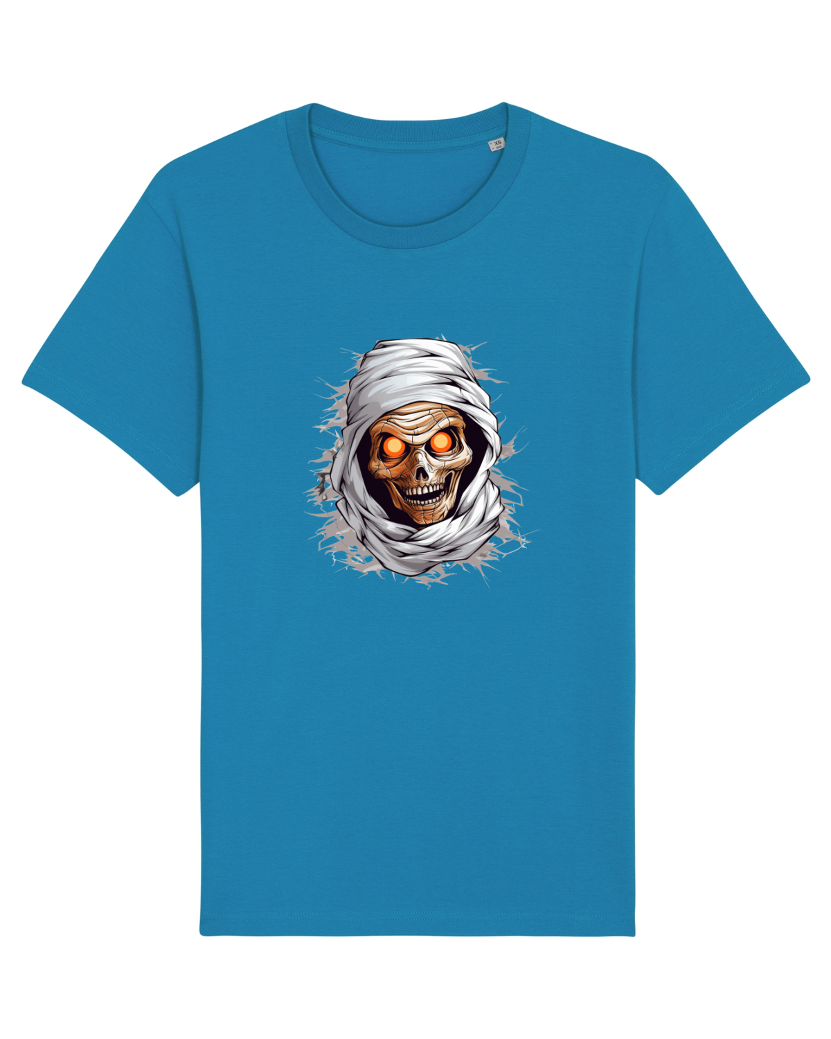 Tricou mânecă scurtă Unisex Rocker Azur
