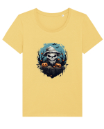 Halloween Party Tricou mânecă scurtă guler larg fitted Damă Expresser
