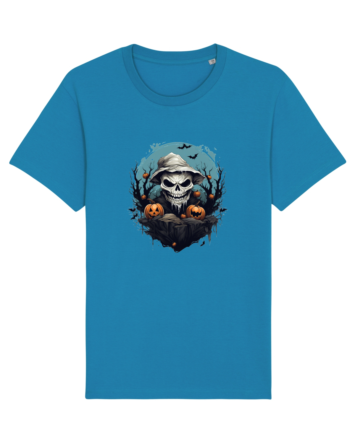 Tricou mânecă scurtă Unisex Rocker Azur