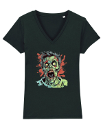 Zombie Tricou mânecă scurtă guler V Damă Evoker