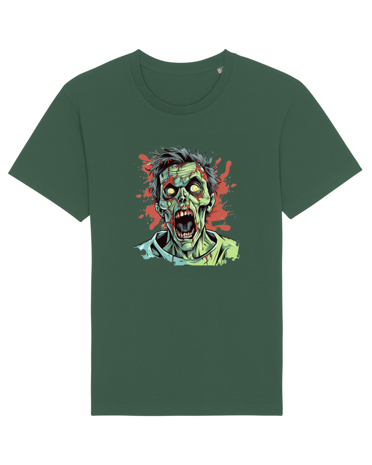 Tricou mânecă scurtă Unisex Rocker Bottle Green