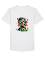 Zombie Tricou mânecă scurtă guler larg Bărbat Skater