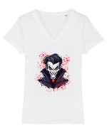 Vampir Tricou mânecă scurtă guler V Damă Evoker