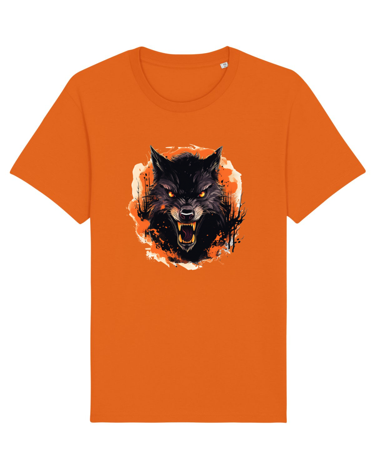 Tricou mânecă scurtă Unisex Rocker Bright Orange
