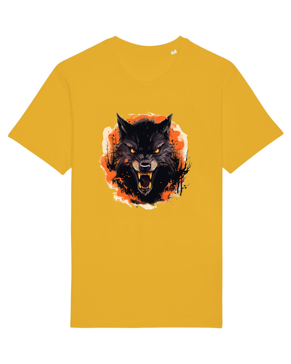Tricou mânecă scurtă Unisex Rocker Spectra Yellow