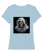 Mumie Tricou mânecă scurtă guler larg fitted Damă Expresser
