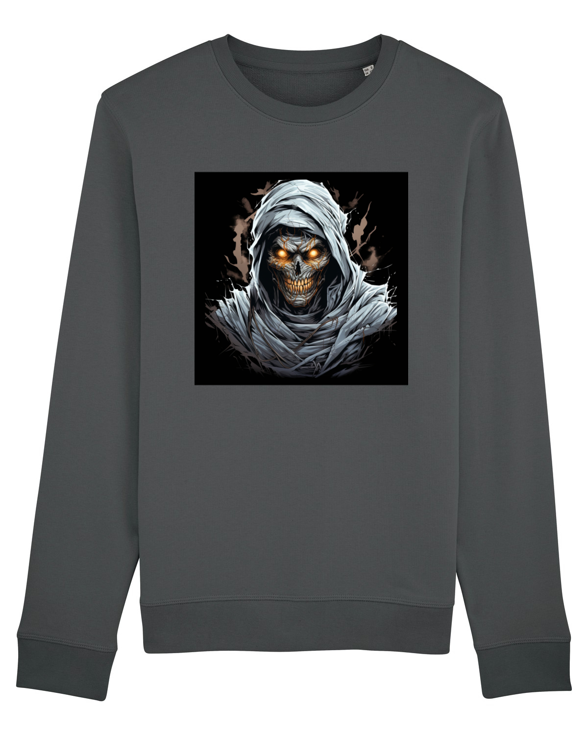 Bluză mânecă lungă Unisex Rise Anthracite