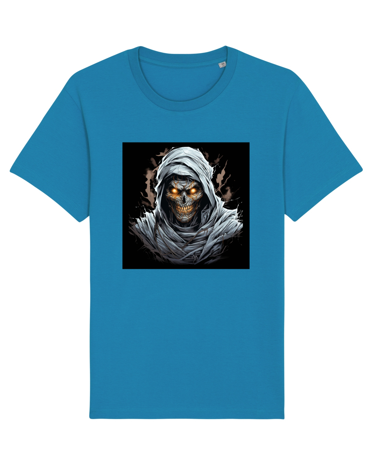 Tricou mânecă scurtă Unisex Rocker Azur