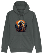 Halloween zombie Hanorac cu fermoar Unisex Connector