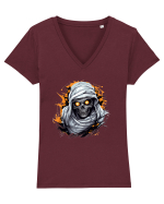 Mumie Tricou mânecă scurtă guler V Damă Evoker