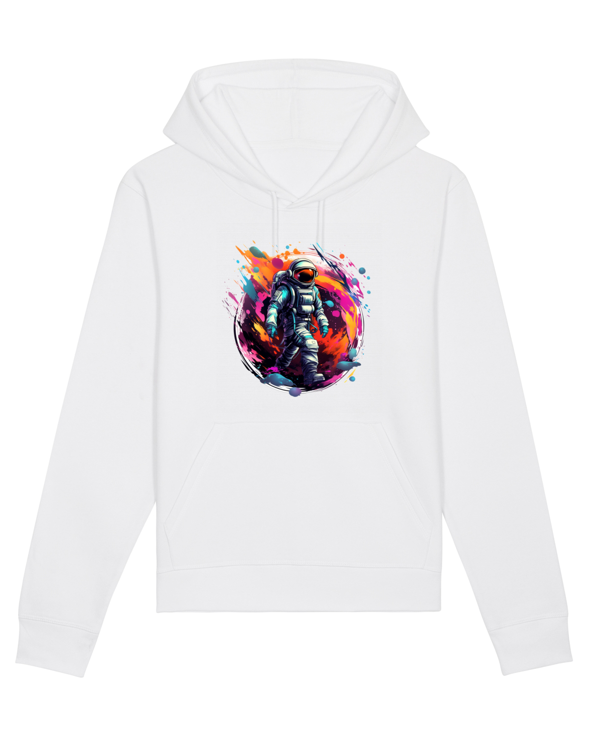 Hanorac Unisex Drummer White