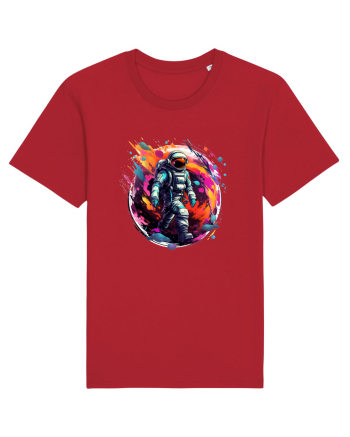 Astronaut - cosmic exploration Red