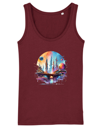 City of the future Burgundy