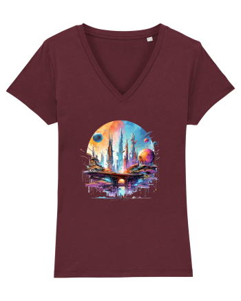 City of the future Burgundy