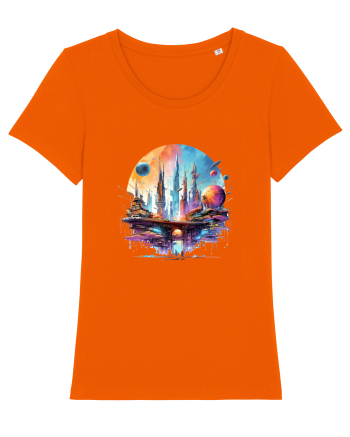 City of the future Bright Orange