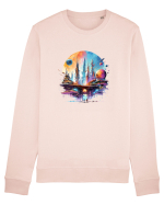 City of the future Bluză mânecă lungă Unisex Rise