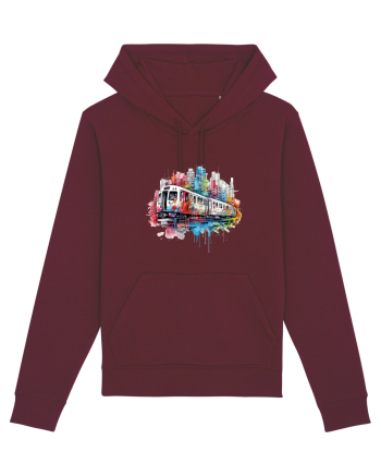 City Train Burgundy