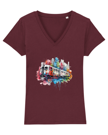 City Train Burgundy
