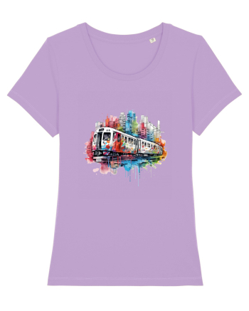 City Train Lavender Dawn