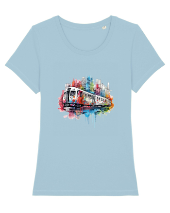 City Train Sky Blue