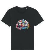 City Train Tricou mânecă scurtă Unisex Rocker