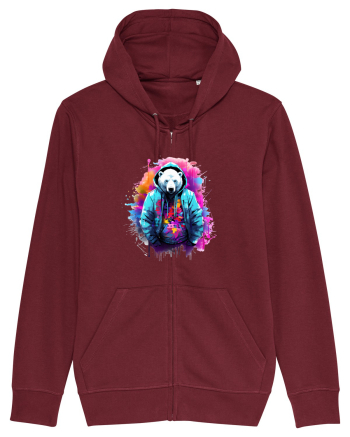 Urban Polar Bear Burgundy