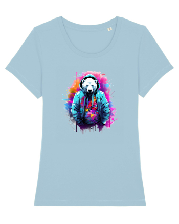 Urban Polar Bear Sky Blue