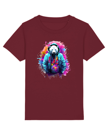 Urban Polar Bear Burgundy