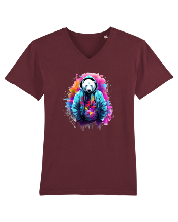 Urban Polar Bear Burgundy