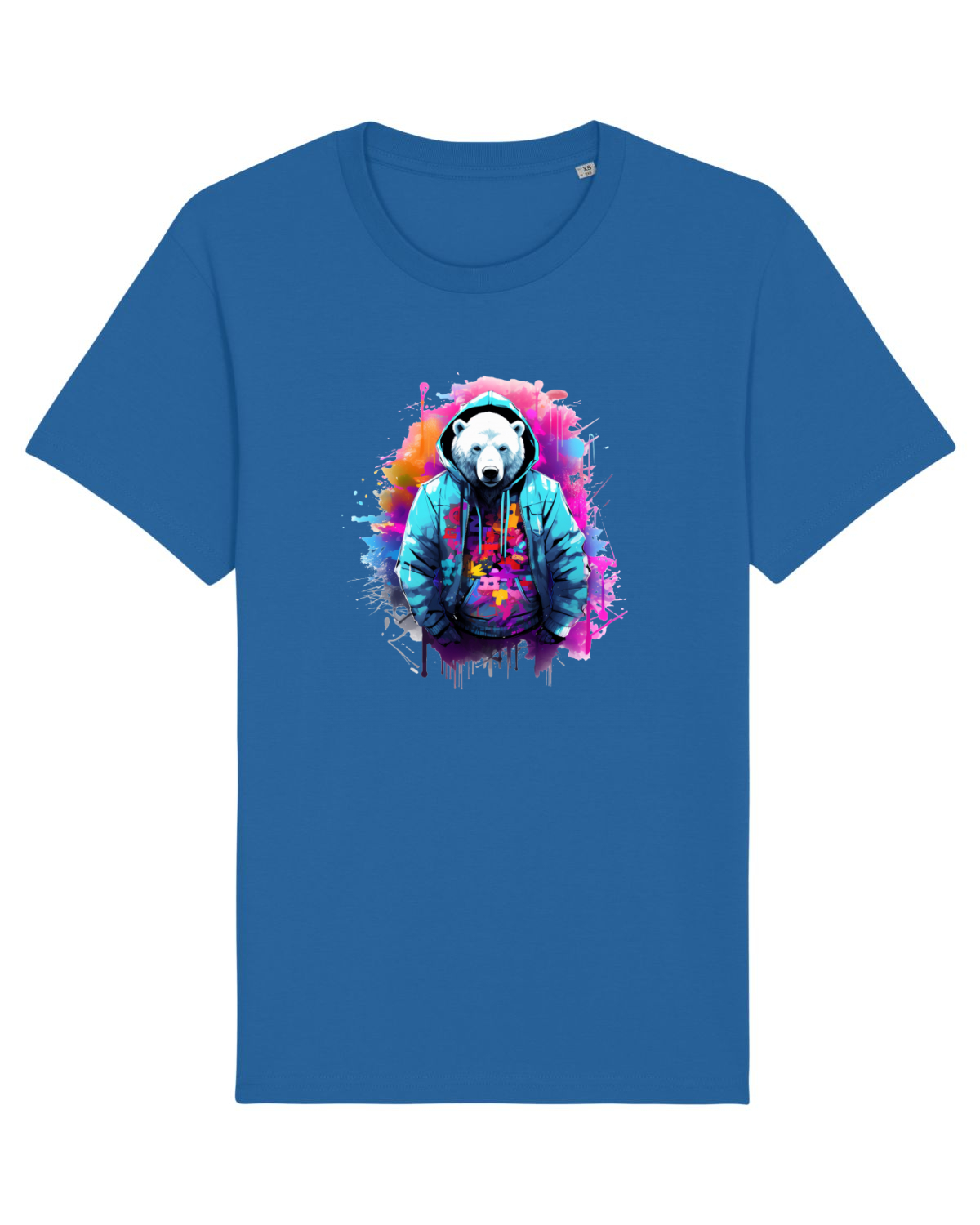 Tricou mânecă scurtă Unisex Rocker Royal Blue
