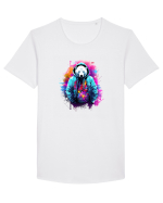 Urban Polar Bear Tricou mânecă scurtă guler larg Bărbat Skater