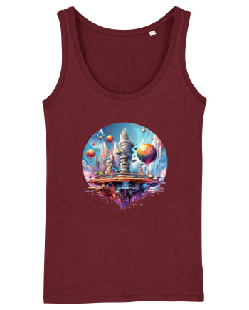 Alien City Burgundy
