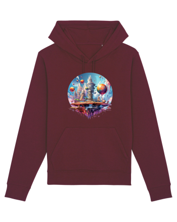 Alien City Burgundy