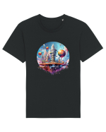 Alien City Tricou mânecă scurtă Unisex Rocker