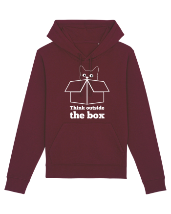 Think outside the box Burgundy