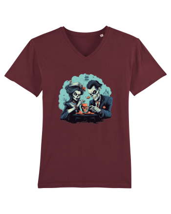 Halloween Valentine Burgundy