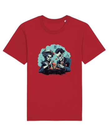 Halloween Valentine Red