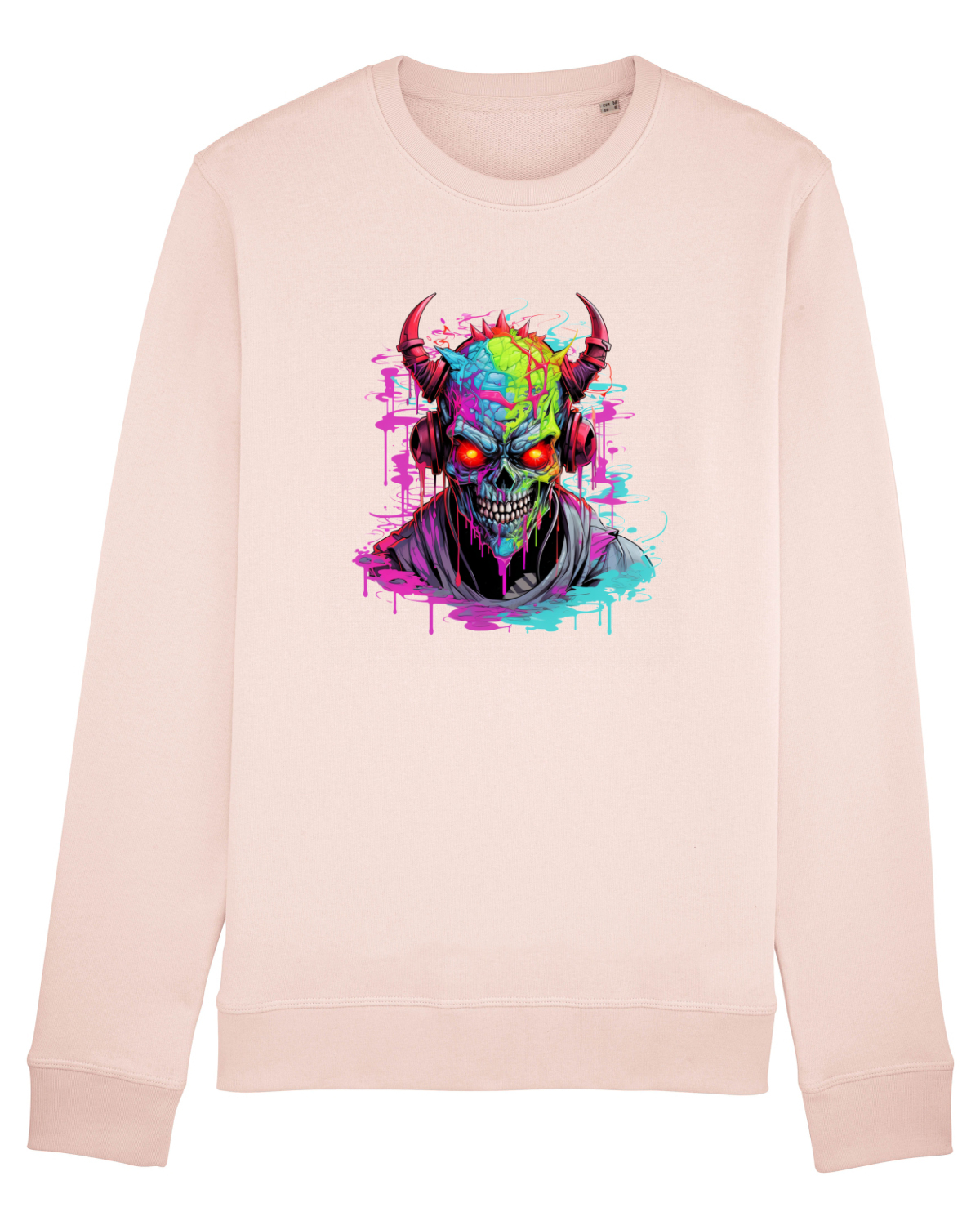 Bluză mânecă lungă Unisex Rise Candy Pink