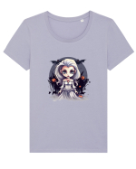 Vampire Bride Tricou mânecă scurtă guler larg fitted Damă Expresser