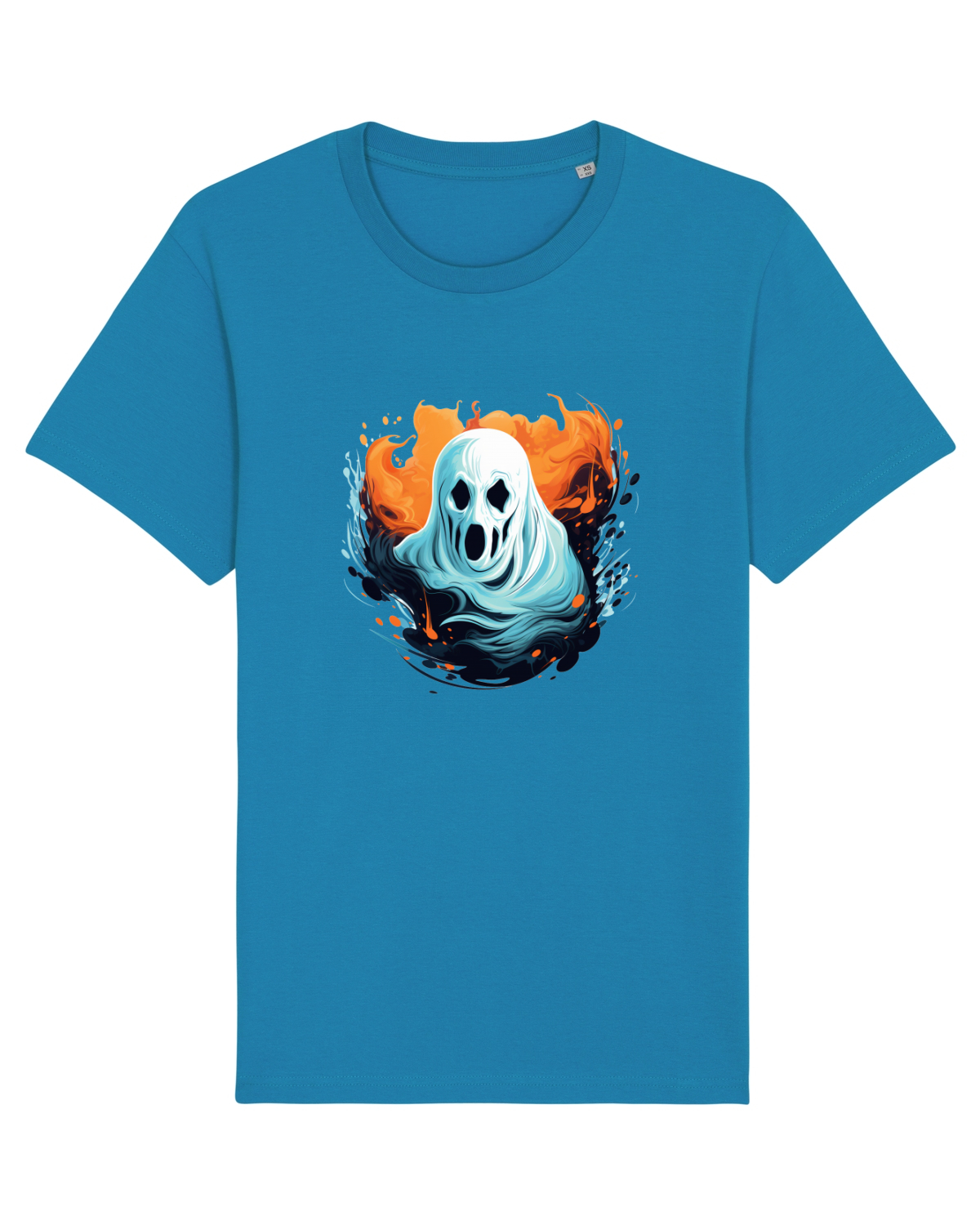 Tricou mânecă scurtă Unisex Rocker Azur