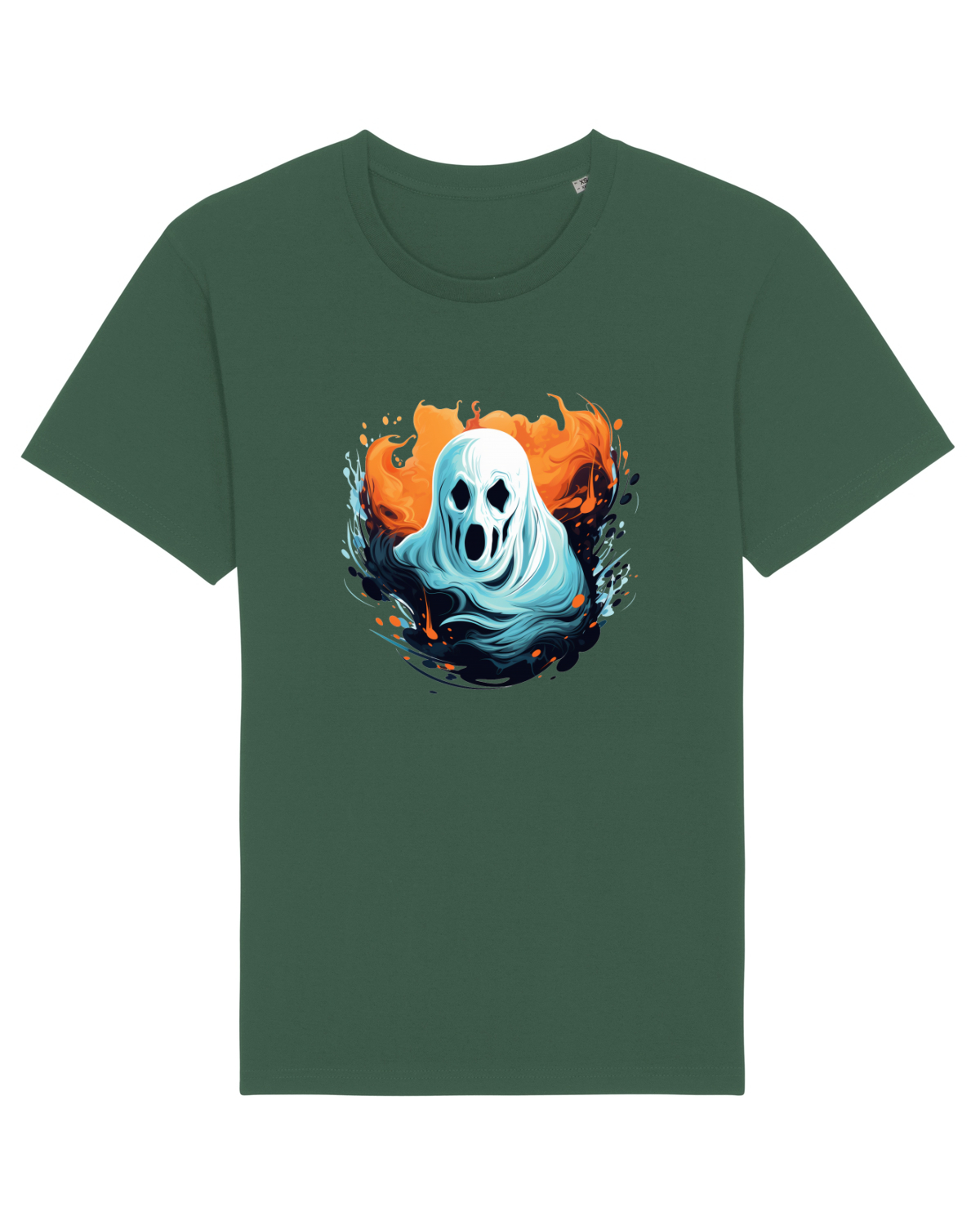 Tricou mânecă scurtă Unisex Rocker Bottle Green