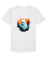 Ghost Tricou mânecă scurtă guler larg Bărbat Skater