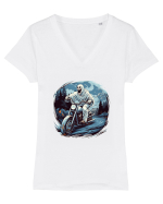 Ghost Rider  Tricou mânecă scurtă guler V Damă Evoker