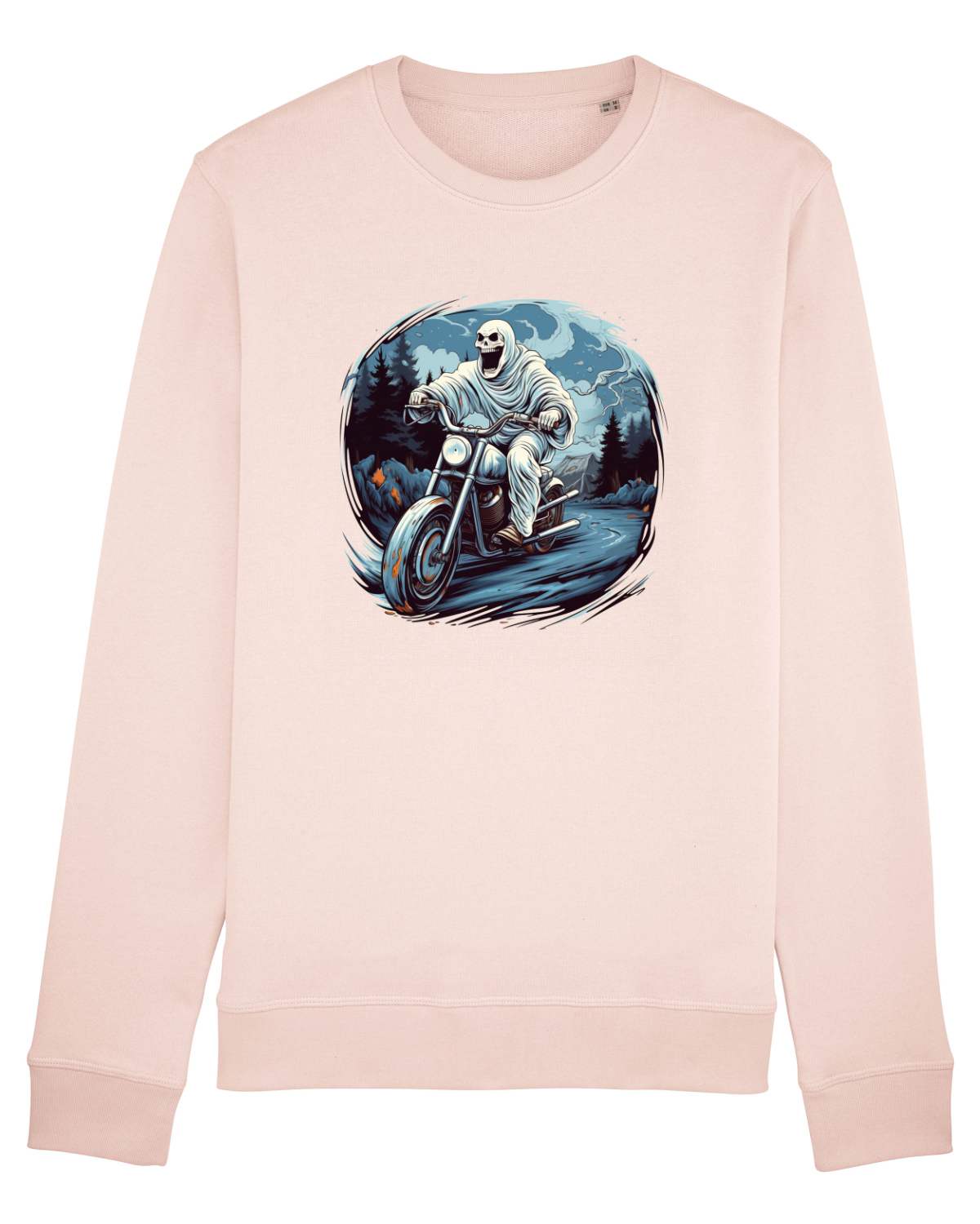 Bluză mânecă lungă Unisex Rise Candy Pink