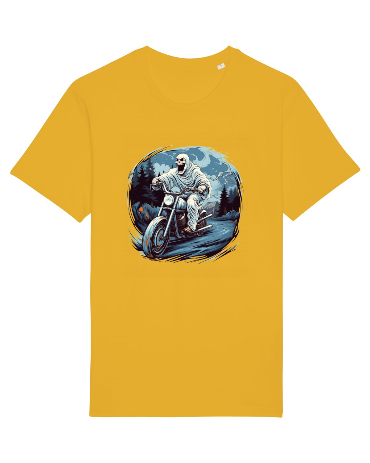 Tricou mânecă scurtă Unisex Rocker Spectra Yellow