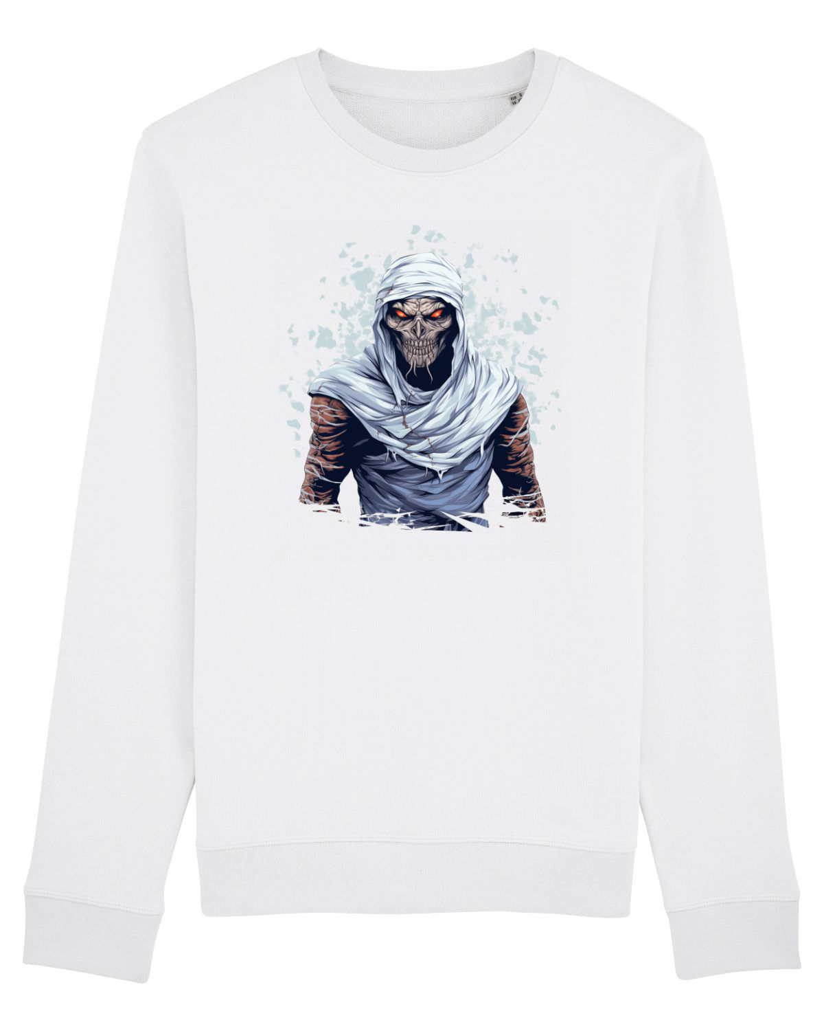 Bluză mânecă lungă Unisex Rise White